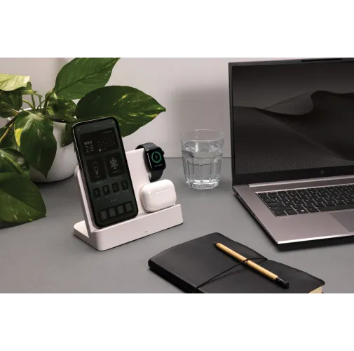 Cargador 3 en 1 RCS plástico reciclado 15W