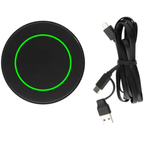 Cargador inalámbrico RCS de plástico reciclado de 10W