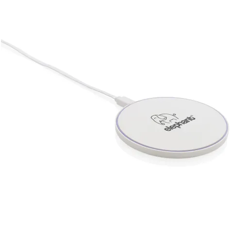 Cargador inalámbrico RCS de plástico reciclado de 10W