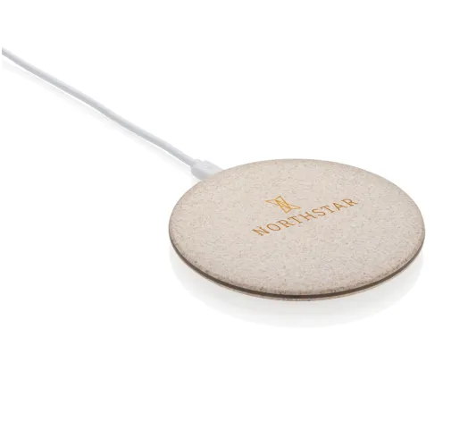 Cargador inalámbrico 5W de paja de trigo