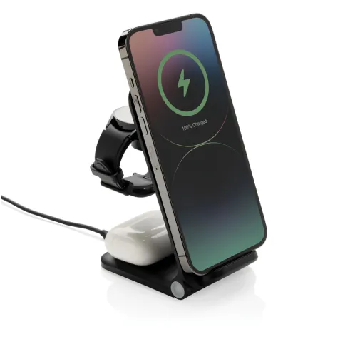 Cargador Terra 3 en 1 plegable RCS aluminio reciclable 15W