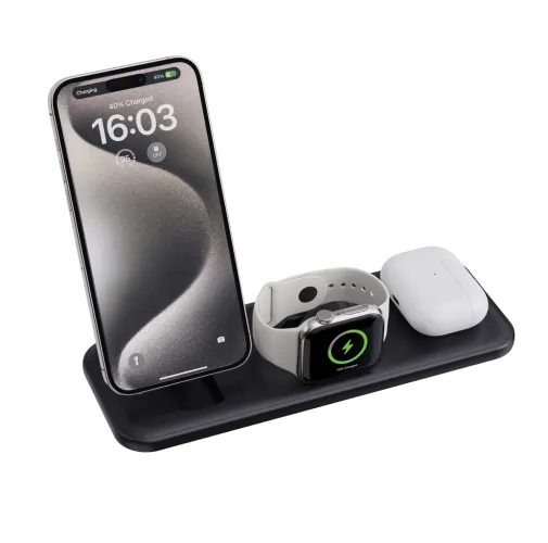 Cargador magnético 3 en 1 RCS Urban Vitamin Torrance 15W