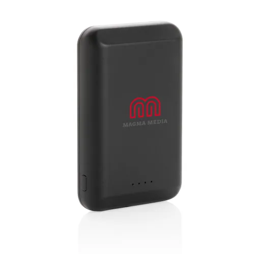 negro Powerbank inalámbrico 5W magnético de 5.000 mAh