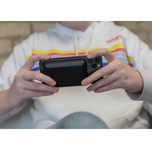 negro Powerbank inalámbrico 5W magnético de 5.000 mAh