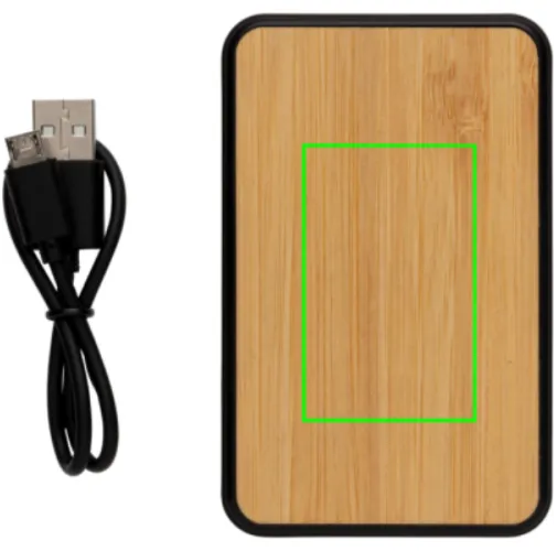 Powerbank de 5.000 mAh de plástico reciclado RCS