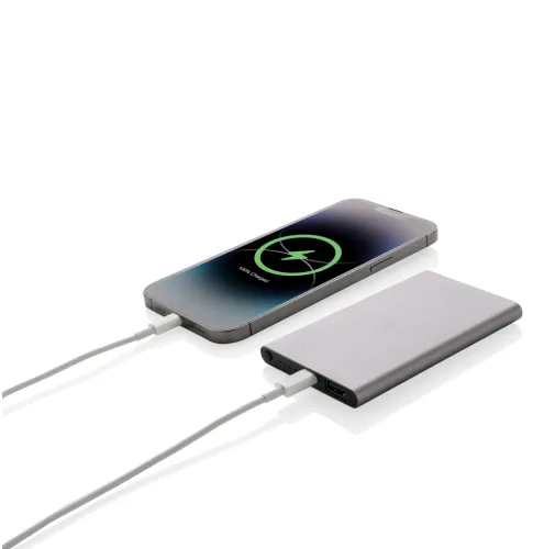 Powerbank plástico/aluminio RCS reciclado de 4000 mah tipo C