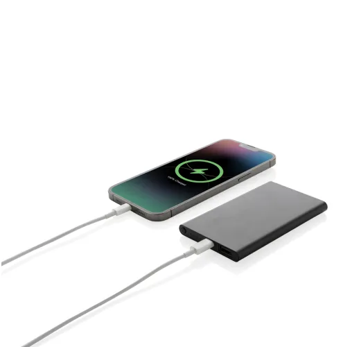 Powerbank plástico/aluminio RCS reciclado de 4000 mah tipo C