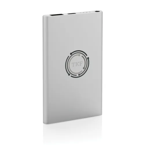 Powerbank plástico/aluminio RCS reciclado de 4000 mah tipo C