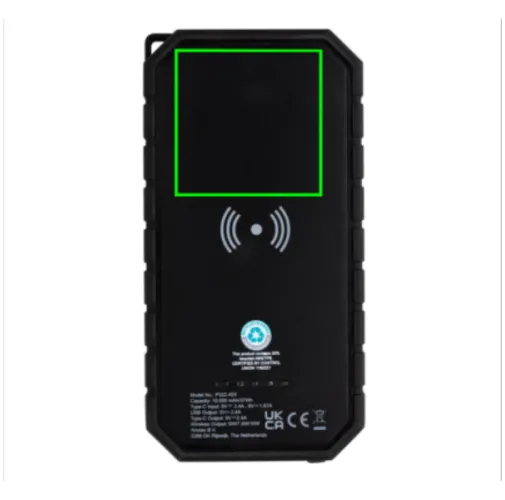 Cargador solar RCS plástico reciclado 10.000 mAh 10W