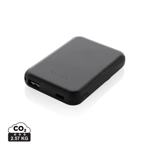 Powerbank Stellar magnético 5000 mAh y 5W plástico reciclado