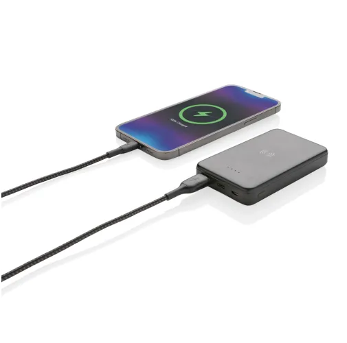 Batería inalámbrica 5W plástico RCS reciclado 5.000 mAh