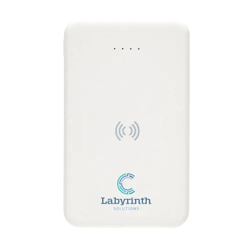 Batería inalámbrica 5W plástico RCS reciclado 5.000 mAh