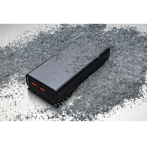 gris Powerbank Terra RCS 20W aluminio reciclado 20.000 mAh