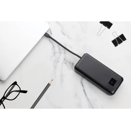 Powerbank Gridley 65W para ordenador RCS rplastic 20.000 mAh