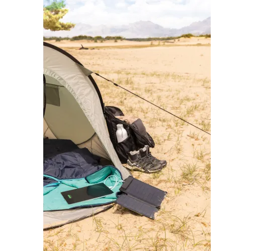 negro Panel solar portátil de plástico Solarpulse 10W