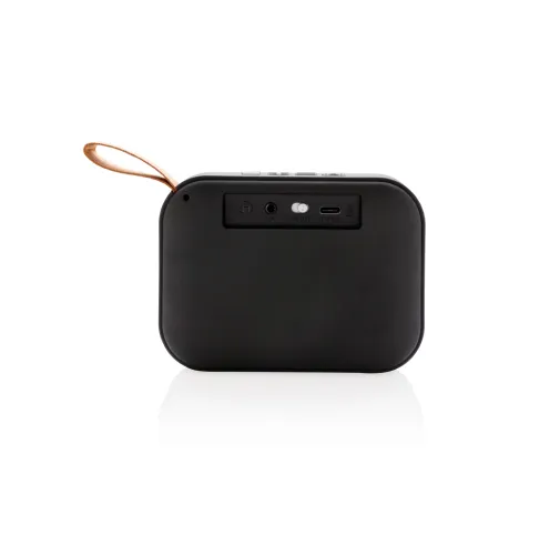 negro, negro Altavoz moderno de tela