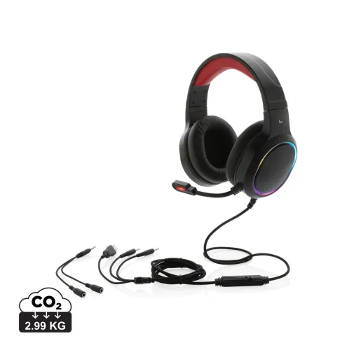 Auriculares gaming RGB