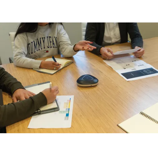 negro Altavoz de llamada en conferencia