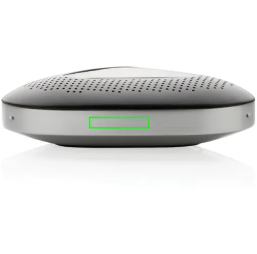 negro Altavoz de llamada en conferencia