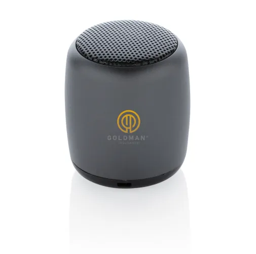 Mini altavoz inalámbrico de aluminio