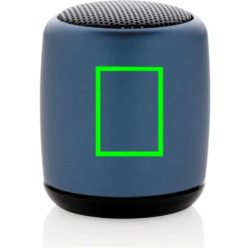 Mini altavoz inalámbrico de aluminio