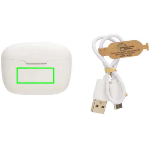 blanco Auriculares inalámbricos Liberty Pro reciclado RCS