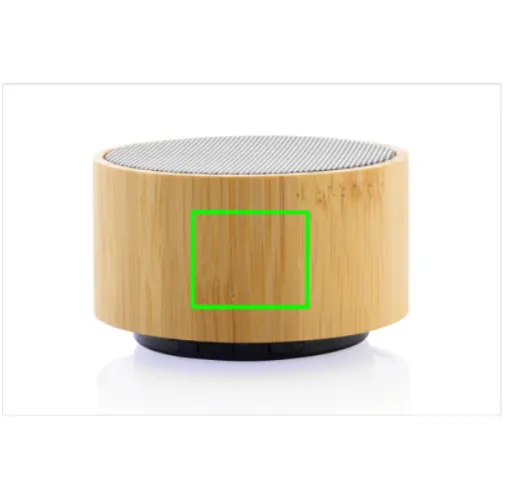 Altavoz inalámbrico 3W bambú y RCS