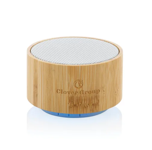 Altavoz inalámbrico 3W bambú y RCS
