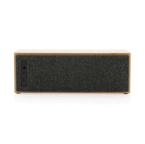 Altavoz Wynn inalámbrico 10W de bambú
