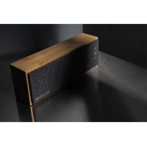 Altavoz Wynn inalámbrico 10W de bambú