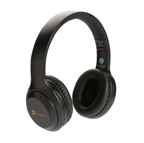 Auriculares de plástico reciclado estándar RCS