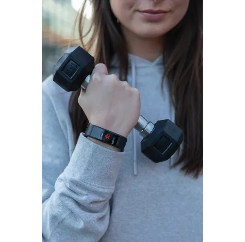 Pulsera Fit RCS reciclado TPU con pulsómetro