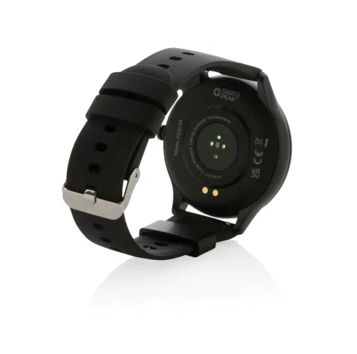 negro Reloj Swiss Peak RCS TPU reciclado