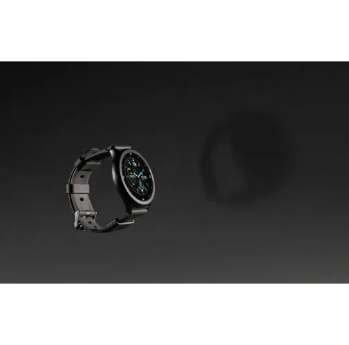 negro Reloj Swiss Peak RCS TPU reciclado