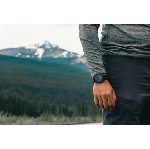 negro Reloj Swiss Peak RCS TPU reciclado