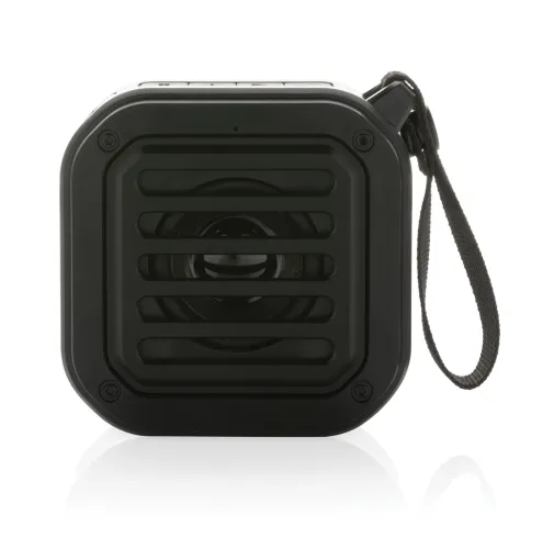 negro Altavoz solar inalámbrico 3W sunwave plástico reciclado RCS