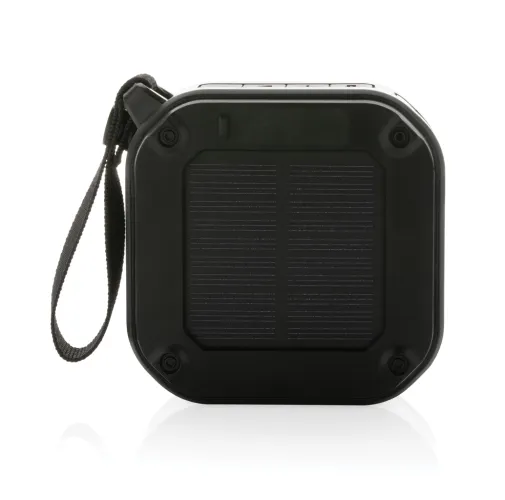 negro Altavoz solar inalámbrico 3W sunwave plástico reciclado RCS