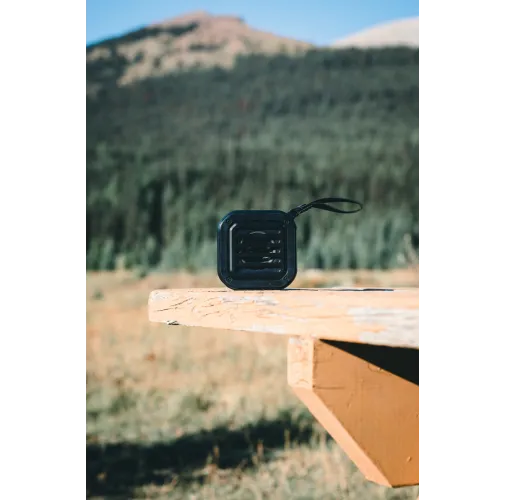 negro Altavoz solar inalámbrico 3W sunwave plástico reciclado RCS