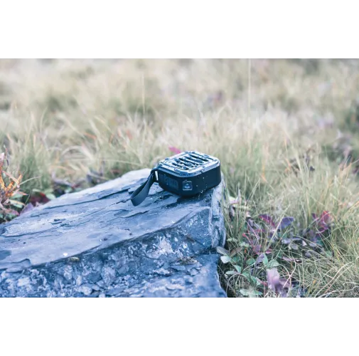 negro Altavoz solar inalámbrico 3W sunwave plástico reciclado RCS