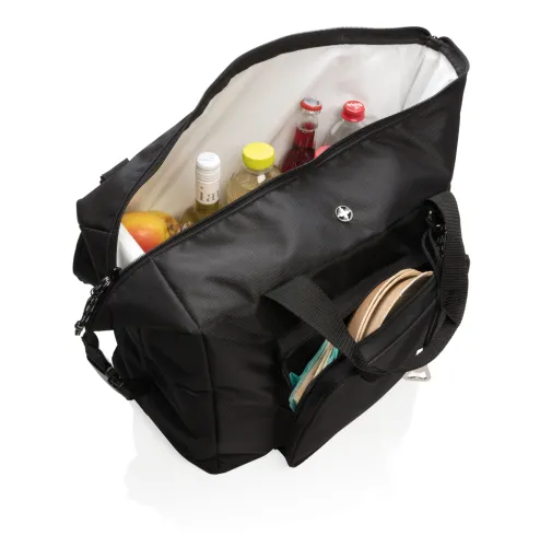 negro Bolsa nevera y bandolera XXL Swiss Peak