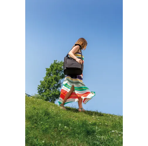 negro, gris Nevera Swiss Peak