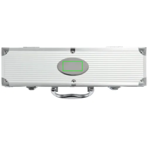 Set Barbacoa 3 piezas en caja de aluminio