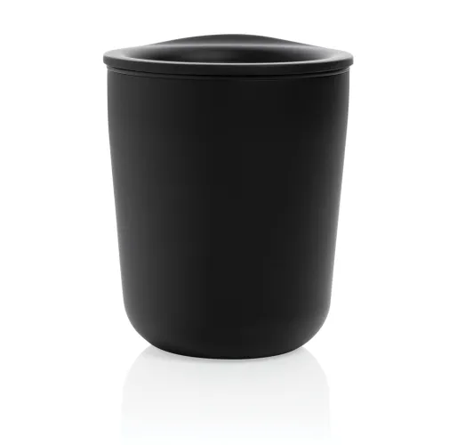 negro Taza de café antimicrobiana simplista