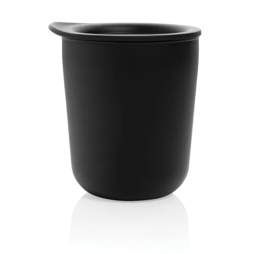 negro Taza de café antimicrobiana simplista
