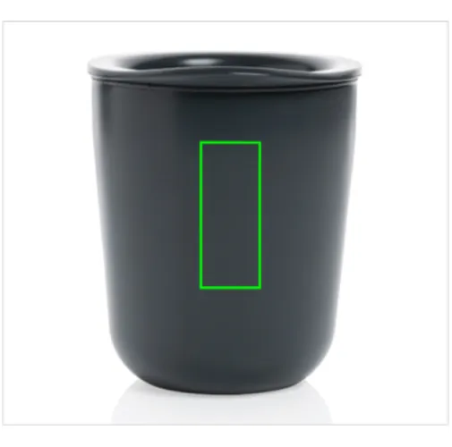 gris Taza de café antimicrobiana simplista