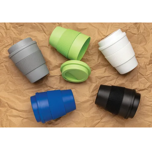 Taza de café reutilizable con tapa de rosca 350ml