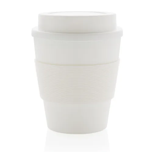 Taza de café reutilizable con tapa de rosca 350ml