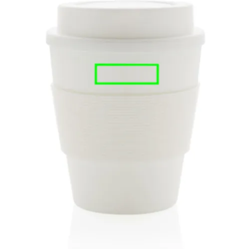 Taza de café reutilizable con tapa de rosca 350ml