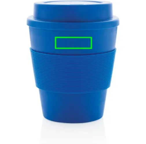 Taza de café reutilizable con tapa de rosca 350ml