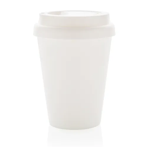 Taza de café reutilizable de doble pared 300ml